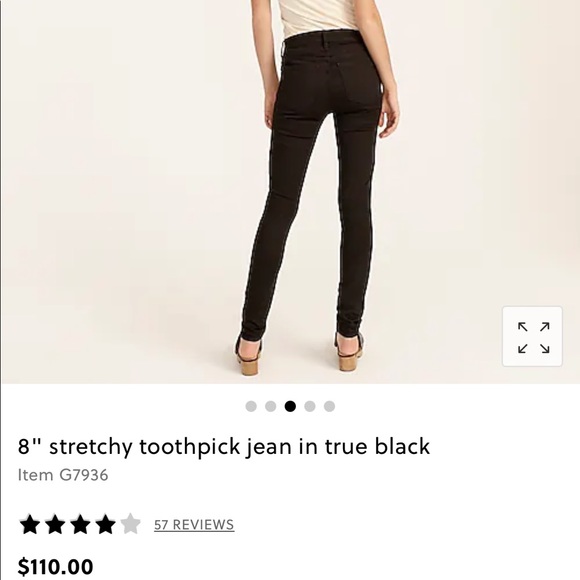 J Crew Toothpick Jeans - Picture 4 of 9